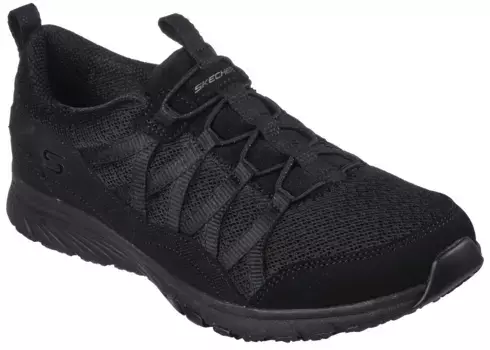Слипоны Skechers "FREE SPORT - LIVE GOLDEN", черный