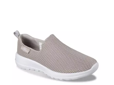 Слипоны Skechers GO Walk Joy, серо-коричневый