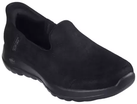Слипоны Skechers "GO WALK JOY", тапочки, повседневная обувь, полуботинки с пеной с эффектом памяти с воздушным охлаждением, черный