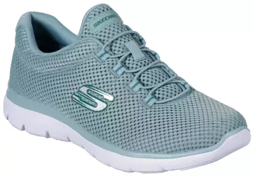 Слипоны Skechers "SUMMITS", повседневная обувь, полуботинки, слипоны с удобной стелькой, бирюзовый