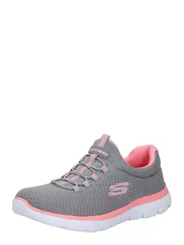 Слипоны SKECHERS Summits, серый