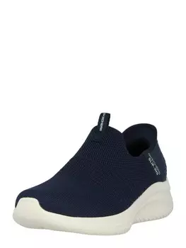 Слипоны SKECHERS Ultra Flex 3.0, цвет Navy/Turquoise