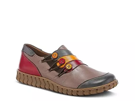 Слипоны Spring Step Neeta, серый/мультиколор