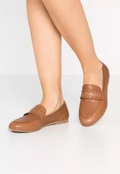 Слипоны Tamaris, коричневый