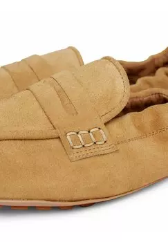 Слипоны Tommy Hilfiger, бежевый