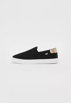 Слипоны Tommy Hilfiger, черный