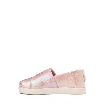 Слипоны TOMS Alpargata Slip-On Casual Shoe, цвет Pink Quartz Iridescent