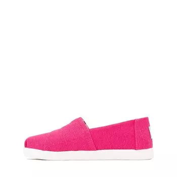 Слипоны TOMS Alpargata Slip-On Casual Shoe, цвет Fuchsia