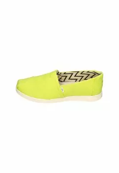Слипоны TOMS, цвет Bright Lime Heritage