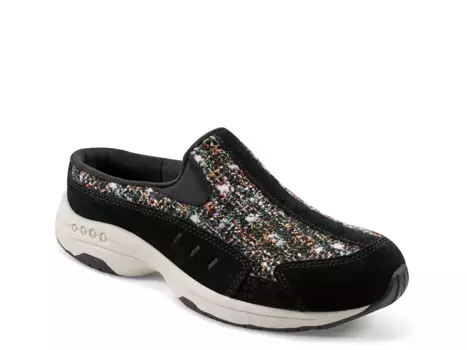Слипоны Traveltime Slip-On Easy Spirit, цвет black_multicolortweed
