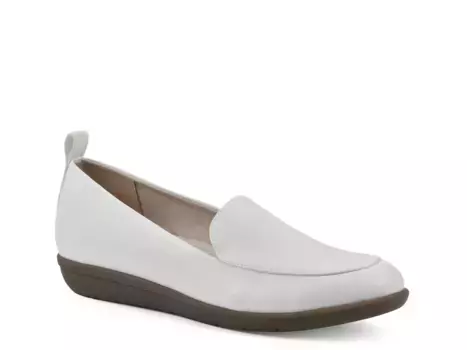 Слипоны Twiggy Wedge Slip-On Cliffs By White Mountain, белый