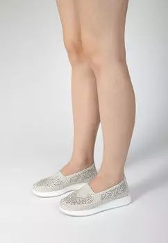 Слипоны VENEZIA, светло-серый