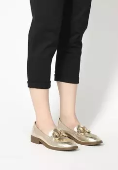 Слипоны VENEZIA, золотой
