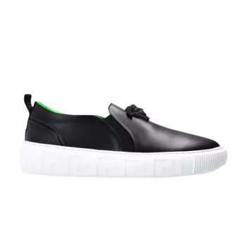 Слипоны Versace, черный