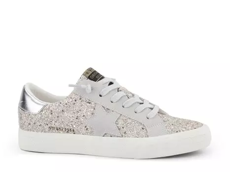 Слипоны Vintage Havana Grande, серебряный металлик