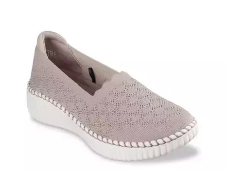 Слипоны Wilshire Blvd Slip-On Skechers, серо-коричневый