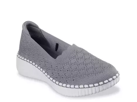 Слипоны Wilshire Blvd Slip-On Skechers, серый