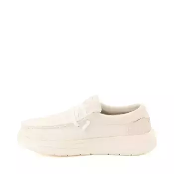 Слипоны Womens HEYDUDE Wendy Comf Suede Slip-On Casual Shoe, цвет Ivory