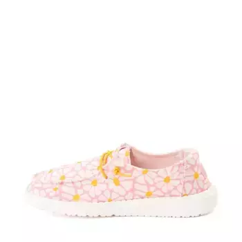 Слипоны Womens HEYDUDE Wendy Slip-On Casual Shoe, цвет Pink/Daisies