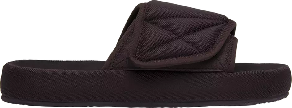 Слипоны Yeezy Season 6 Nylon Slipper Oxblood, фиолетовый