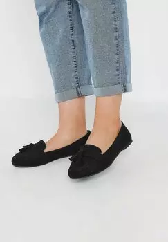 Слипоны Yours Clothing, антрацит