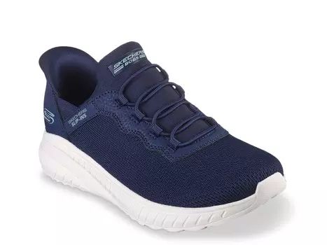 Слипоны женские Skechers Slip-Ins Bobs Squad Chaos Daily Inspiration, темно-синий