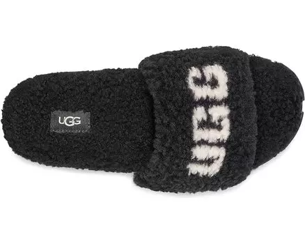 Слипперы Cozetta Curly UGG, черный