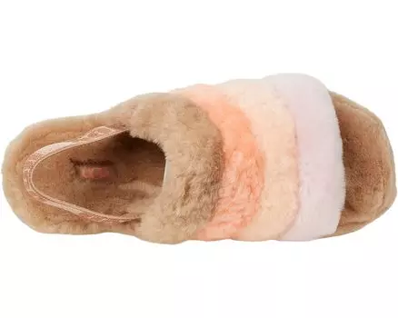 Слипперы Fluff Yeah Slide UGG, бичвуд мульти