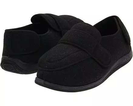 Слипперы Physician Foamtreads, уголь шерсть