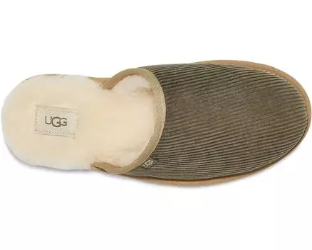 Слипперы Scuff Corduroy II UGG, мох зеленый