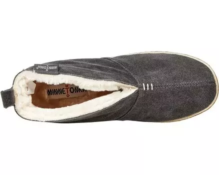 Слипперы Tucson Minnetonka, древесный уголь