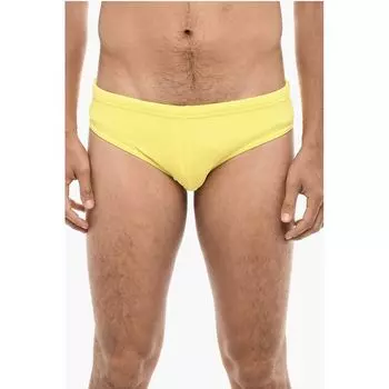 Слитные плавки с логотипом Dsquared2, Yellow
