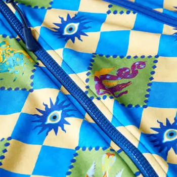 Слитный купальник Alemais Лу Раши, мультиколор