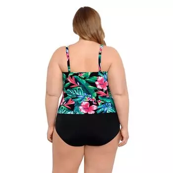 Слитный купальник больших размеров Bal Harbour с контролем живота Bal Harbour