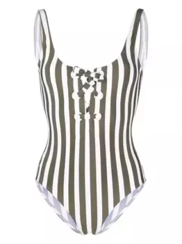 Слитный купальник Destino ERES, зеленый