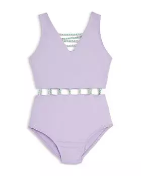 Слитный купальник для девочек Jade - Little Kid, Big Kid Peixoto, фиолетовый