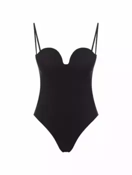 Слитный купальник Magda Butrym, черный