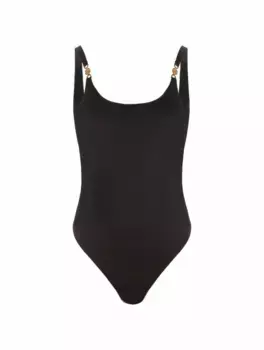 Слитный купальник Medusa'95 Versace, черный