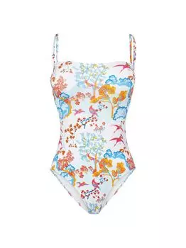 Слитный купальник Peaceful Trees Vilebrequin