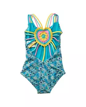 Слитный купальник Peixoto Mona, синий