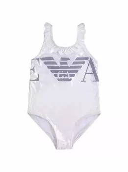 Слитный купальник с логотипом EMPORIO ARMANI