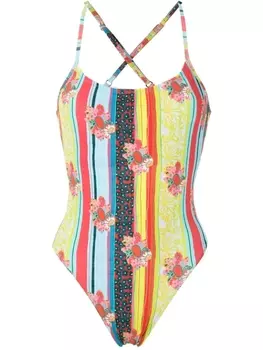 Слитный купальник с принтом Amir Slama, мультиколор