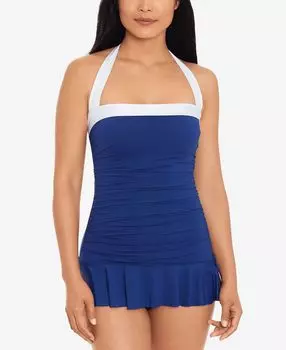 Слитный купальник с юбкой и юбкой lauren by ralph lauren bel air Lauren Ralph Lauren