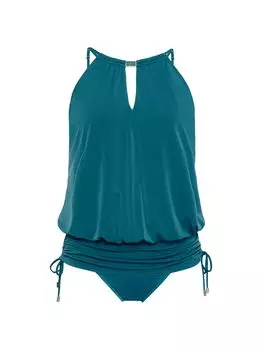 Слитный купальник Susan Magicsuit Swim, Plus Size, синий