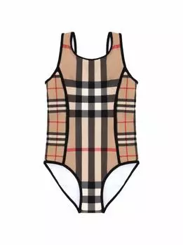 Слитный купальник Vintage Check Burberry