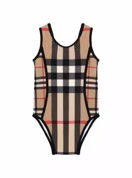 Слитный купальник Vintage Check Burberry
