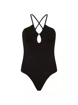 Слитный купальник Zoe Bondi Born, черный