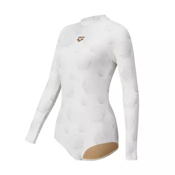 Слитный женский купальник Arena, Ecru