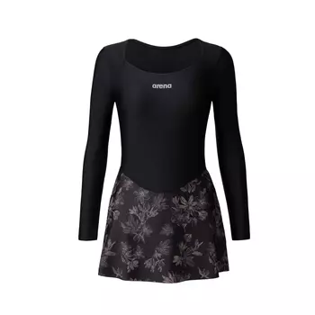 Слитный женский купальник Arena, красный