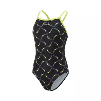 Слитный женский купальник LiNing Swimming Series, черный